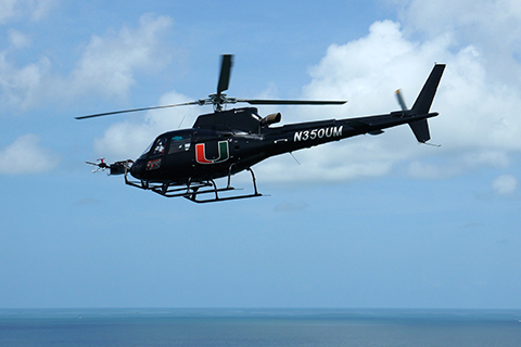 Helicopter Observation Platform Rosenstiel School